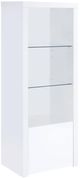 Coaster® Jude Glossy White Bookcase-0