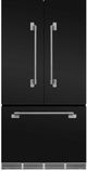 AGA™ Elise 22.1 Cu. Ft. Matte Black Counter Depth French Door Refrigerator-0