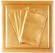 Olliix by Madison Park Essentials 6-Piece Gold California King Satin Wrinkle-Free Luxurious Sheet Set-1