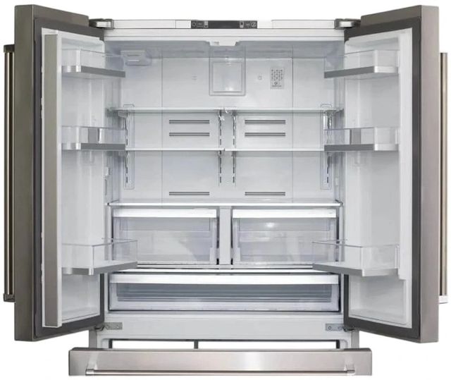 BlueStar® 36 in. 19.9 Cu. Ft. Custom Counter Depth French Door Refrigerator-1