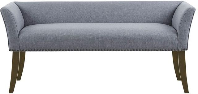 Olliix by Madison Park Blue Welburn Accent Bench-0