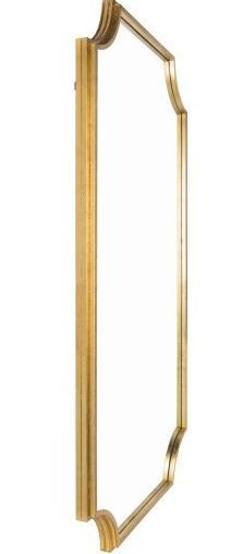 Surya Joslyn Gold Leaf Full Length Mirror-1