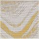 KAS Rugs Provo Ivory/Gold Strokes 5'x8' Area Rug-2