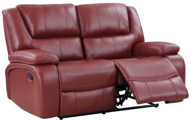 Coaster® Camila Red Manual Reclining Loveseat-1