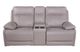 GoBerce® Light Gray Power Reclining Loveseat-0