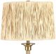 Crestview Collection Samara Tan Floor Lamp-1