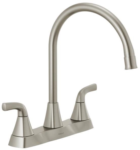 Peerless Parkwood® Stainless 12" 2-Handle Kitchen Faucet -0