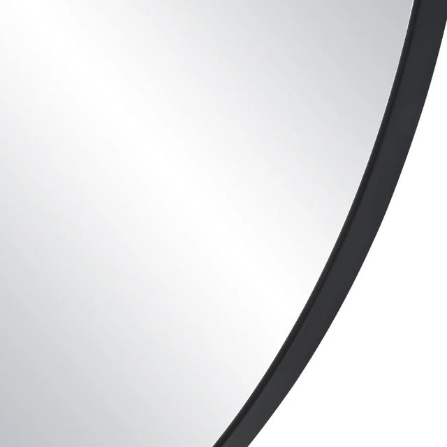 Renwil® Dolly Matte Black Accent Mirror-4