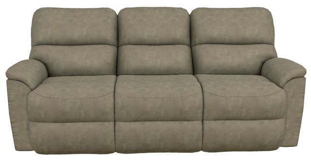 La-Z-Boy® Brooks Charcoal Power Reclining Sofa with Headrest and Lumbar-1