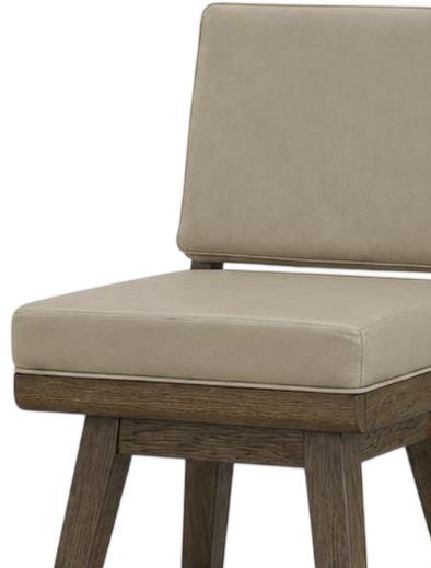 Bernards Elure Latte Swivel Counter Stool-1