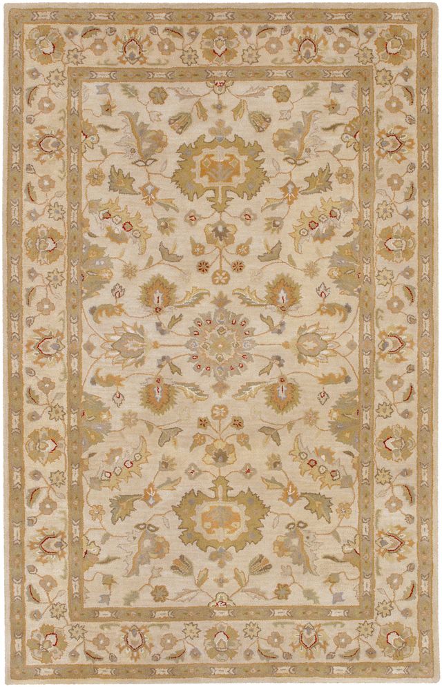 Surya Crowne Beige 4'x6' Area Rug-0