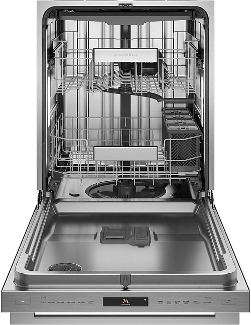 Monogram® 24" Stainless Steel Top Control Built-In Dishwasher-3
