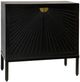 Stylecraft Ebony and Gold Console Cabinet-0