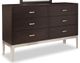 Durham Furniture Defined Distinction Molten Night Double Dresser-0