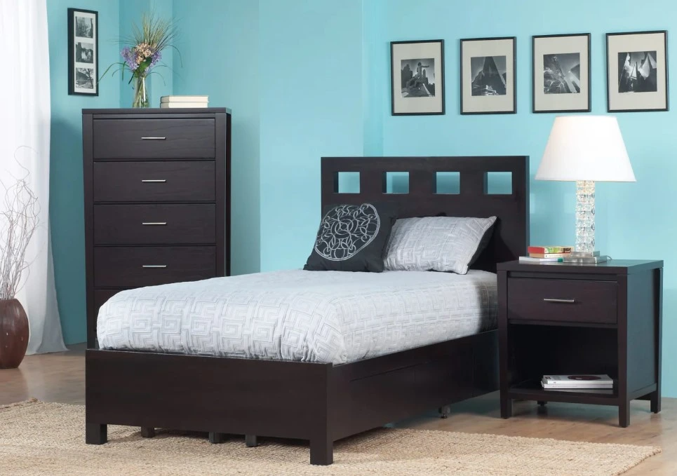 Modus Furniture Nevis Riva Storage Panel Bed - Thumbnail 5