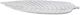 A & B Home White Leaf Tray-3