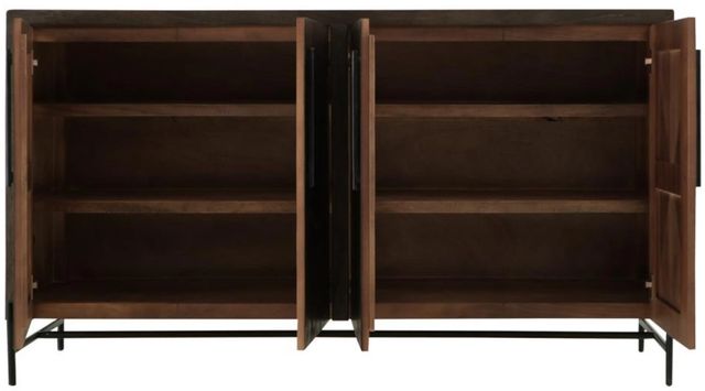 International Furniture Direct Verona Dark Brown Console-4