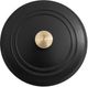 ZLINE 5-Piece Black Matte Enameled Cast Iron Cookware Set-5