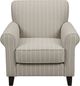 Fusion Furniture Max Pearl Shiplap Sand Accent Chair-0