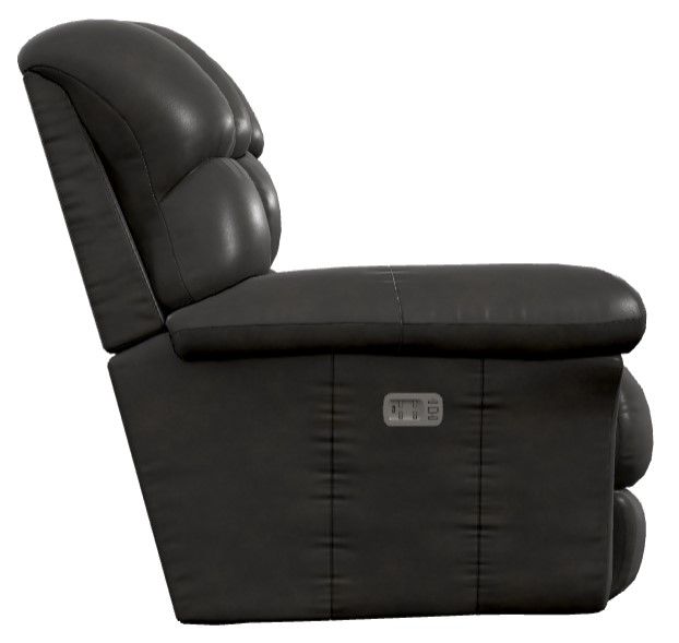 La-Z-Boy® Randell Dark Chocolate Leather Power Wall Recliner with Headrest and Lumbar-2