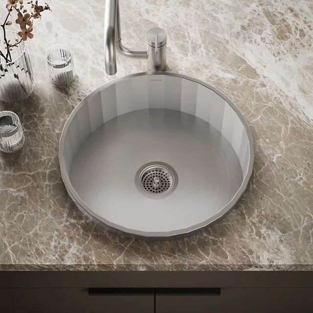 KOHLER® Brinx® Stainless Steel 19" Top-Mount Single-Bowl Bar Sink-1