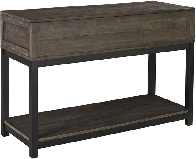 Signature Design by Ashley® Johurst Grayish Brown Sofa Table-1