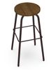 Amisco Customizable Button Swivel Spectator Stool-2