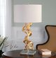 Uttermost® Twisted Vines Gold Leaf Table Lamp-1