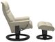 Stressless® by Ekornes® Customizable Sunrise Large Manual Recliner and Ottoman with Classic Base-2