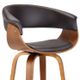 Armen Living Julyssa Brown 26" Swivel Counter Stool-3