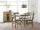 Kincaid Furniture The Nook - Brushed Oak 54" Round Dining Table with Metal Base-1