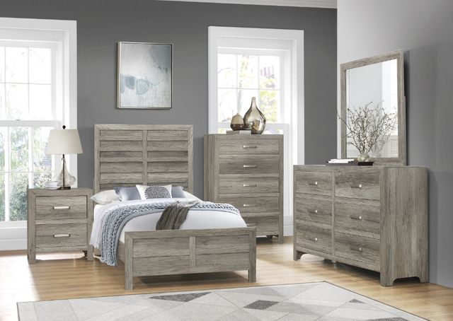 Homelegance® Mandan Weathered Gray Mirror-2