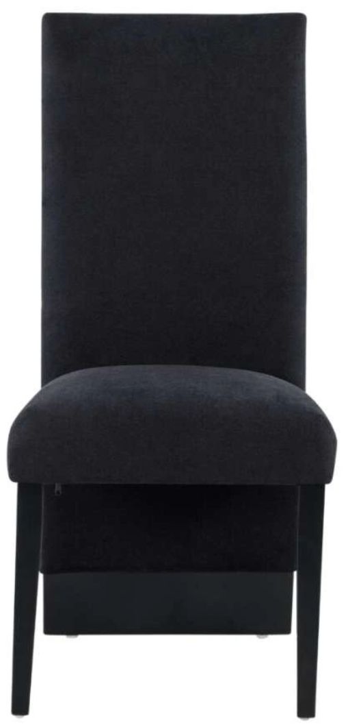Global Furniture USA D12 2-Piece Black Dining Chair Set-1