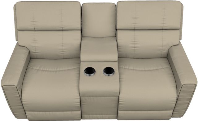 La-Z-Boy® Apollo Sand Power Reclining Loveseat with Console, Headrest, and Lumbar-3