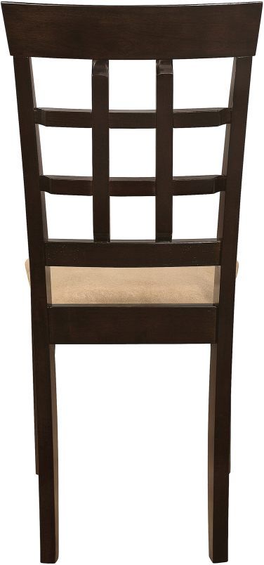 Coaster® Gabriel 2-Piece Cappuccino/Tan Upholstered Side Chairs-3