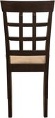 Coaster® Gabriel 2-Piece Cappuccino/Tan Upholstered Side Chairs-3