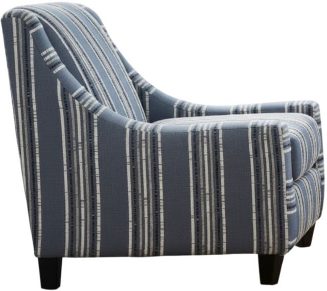 Fusion Furniture Wowza Sea Grove Navy Accent Chair-3