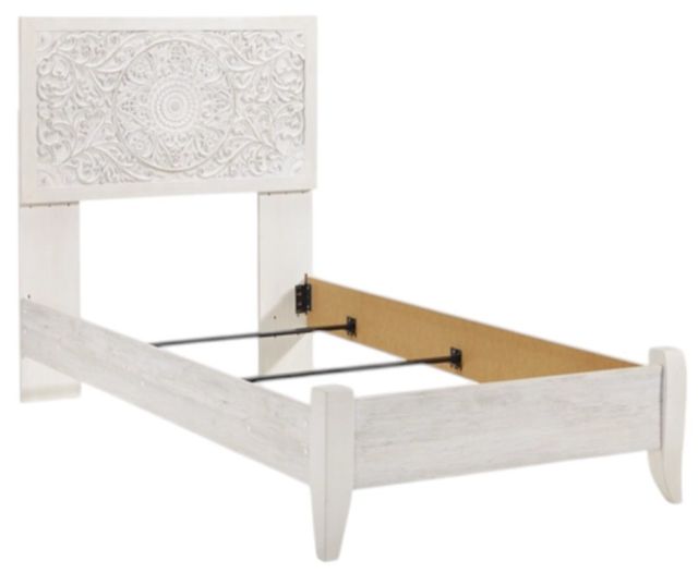 Signature Design by Ashley® Paxberry Whitewash Youth Twin Panel Bed-1