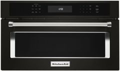 KitchenAid® 1.4 Cu. Ft. Black Stainless Steel with PrintShield™ Finish Built In Microwave