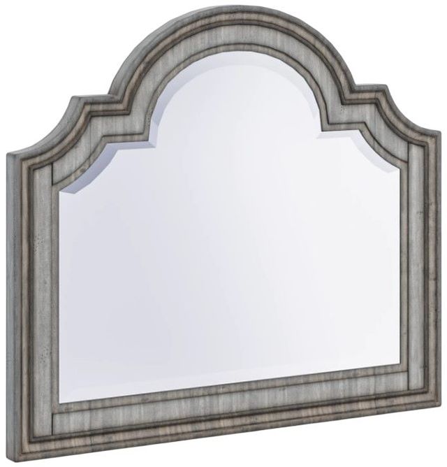 Flexsteel® Plymouth® Distressed Graywash Mirror-1