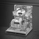 Smeg 24" Stainless Steel Built-In Top Control Dishwasher-2