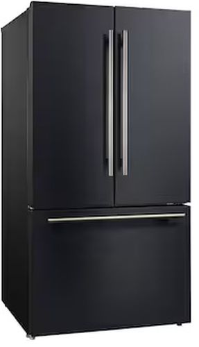 FORNO® Rivello 36 in. 17.5 Cu. Ft. Black French Door Refrigerator-2
