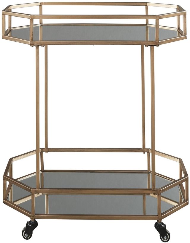 Signature Design by Ashley® Daymont Gold Bar Cart-1