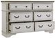 Signature Design by Ashley® Blendon Brown/White Dresser-1