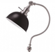 Furniture of America® Briar Stain Nickel Table Lamp-1