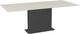 Amisco Customizable Lucarelli 84" Rectangular Dining Table with 0.5" Italian Porcelain on Glass Top-0