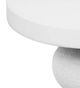TOV Furniture Lupita White Round Side Table-4