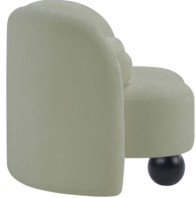 Meridian Furniture Daphne Mint Chenille Fabric Sofa-2