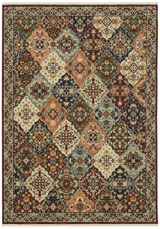 Oriental Weavers™ Lilihan 5'x8' Style 6 Area Rug-0
