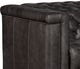 Hooker® Furniture MS Savion Grandier 5-Piece Bellagio Gravel L-Shape Power Reclining Sectional with Power Headrest-2